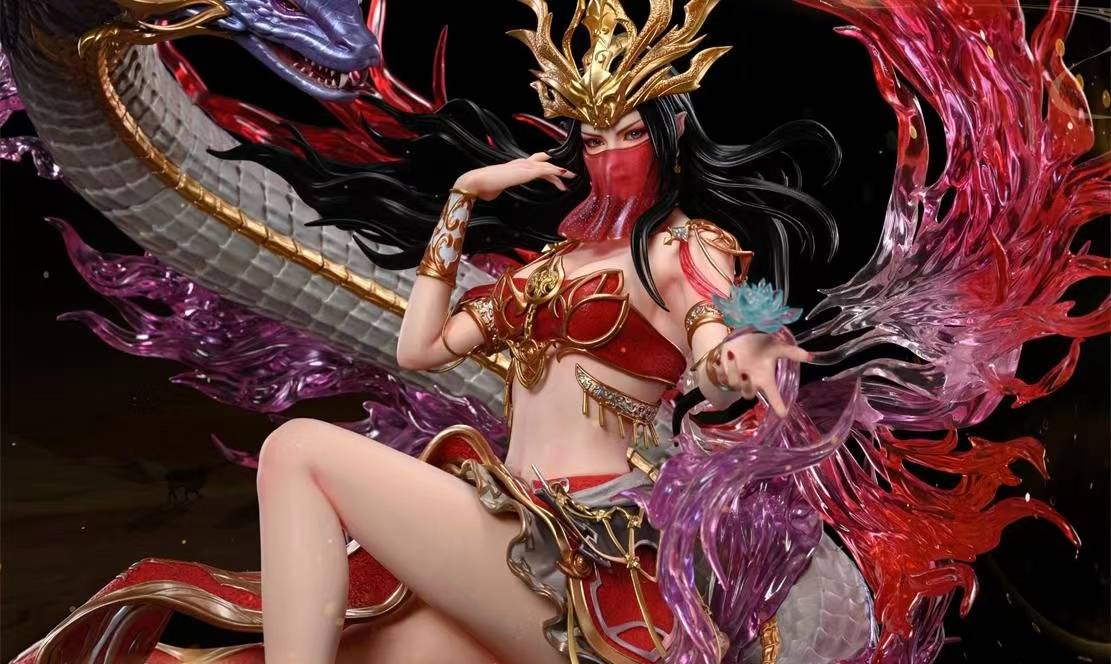 原创斗破苍穹美杜莎四分之一雕像亮相预售价格曝光刚出就遭疯抢