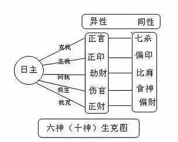 全网最简单详细的八字十神教程