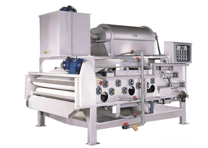 【核旭机械】解析dy型带式污泥脱水机污水治理过程中的节能降耗_运行