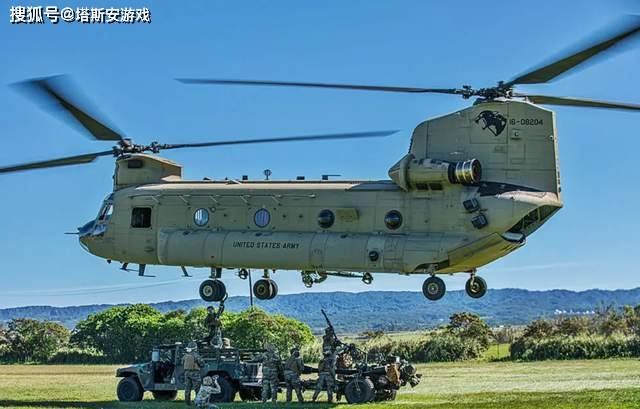 盤點世界十大性能最優秀的軍用運輸直升機_美國空軍_搭載_旋翼