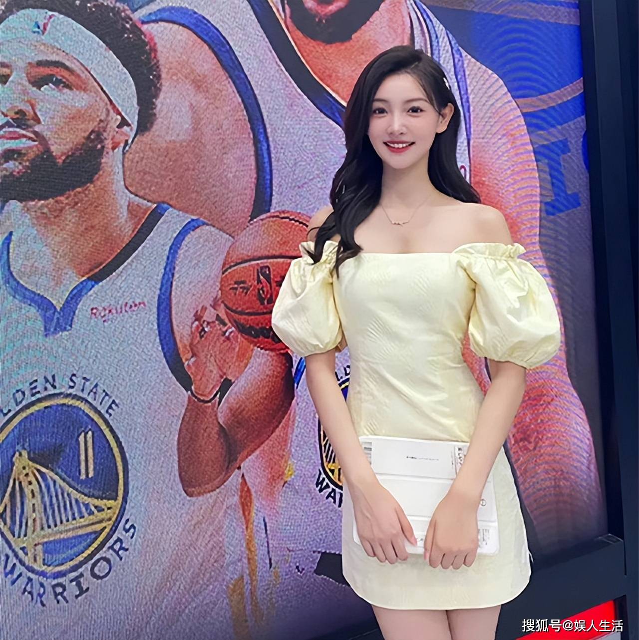 nba兩大美女主播!金佳悅pk小七,球迷因她強留直播間_比賽_勇士_1