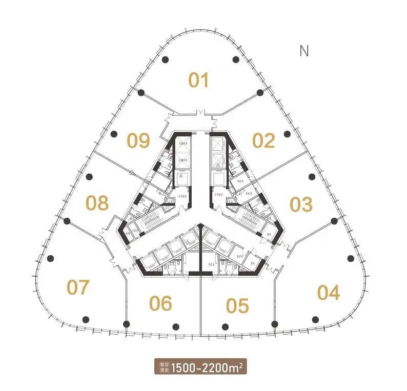济南绿地中心整层办公或许是选择写字楼的优先方案
