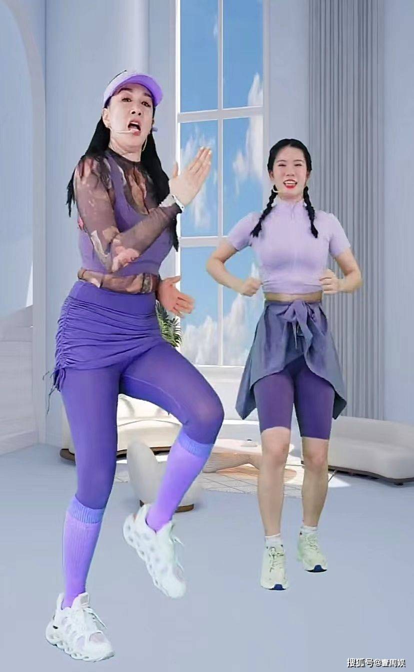 钟丽缇直播跳操自信过头,腰间赘肉意外抢镜