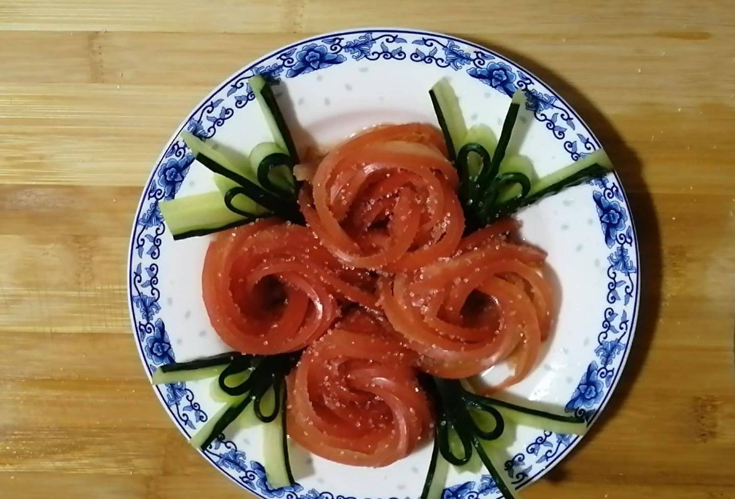 凉菜花开富贵的做法