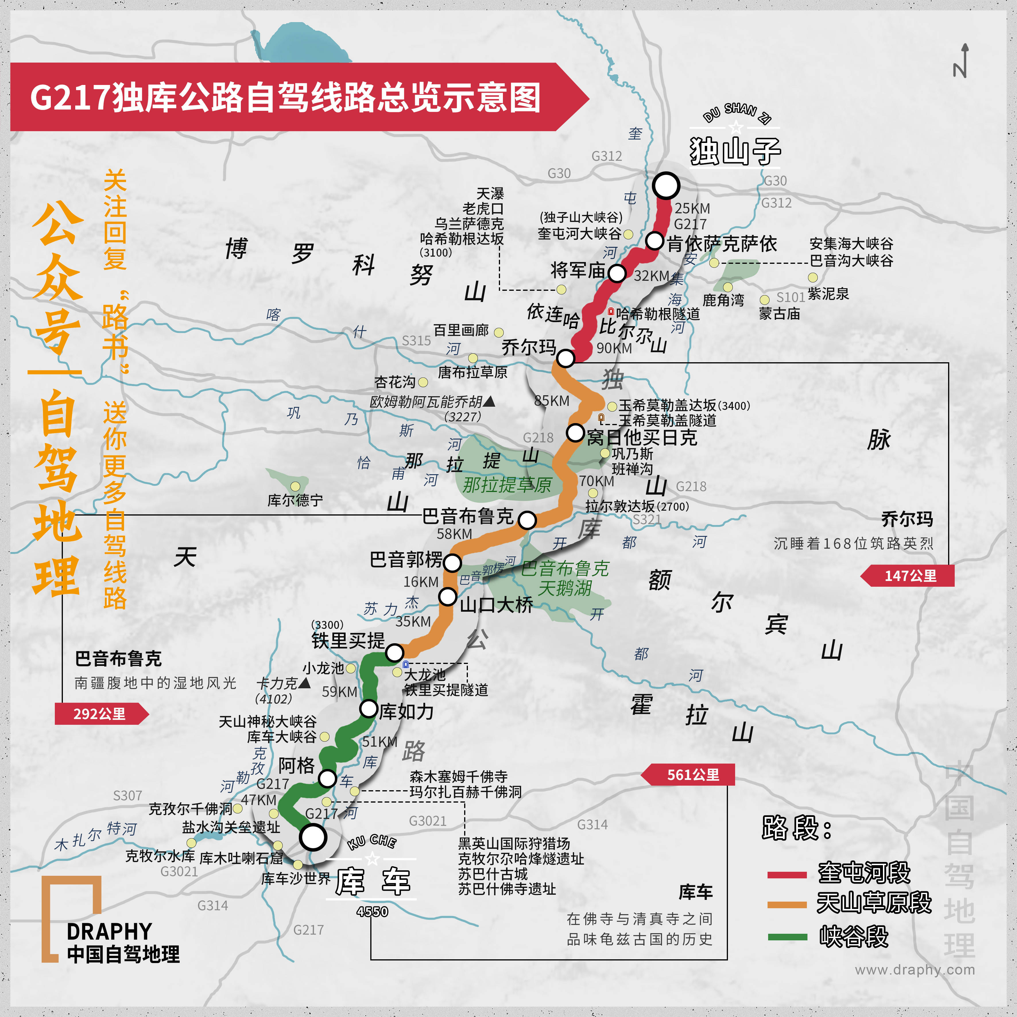 官宣独库公路今天通车超实用的自驾指南来了丨中国自驾地理