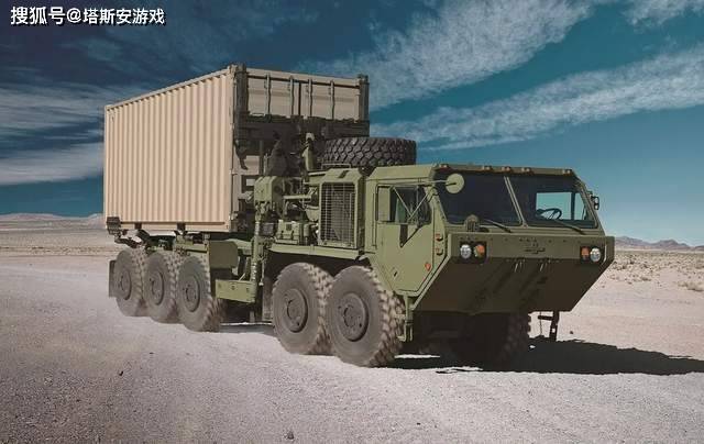 奥什科什m977在上世纪九十年代开始采用,它是一种多通途军用重卡,并分