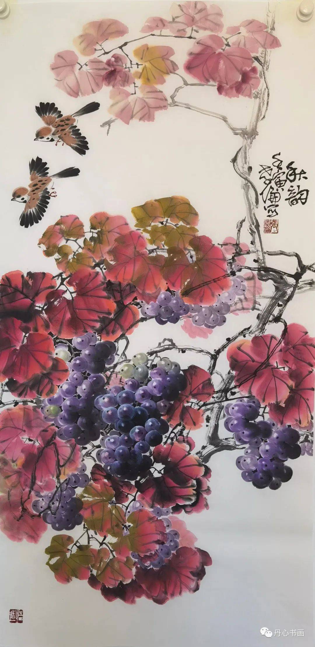 格调清雅,着墨秀润|重彩葡萄领军人张孝伦