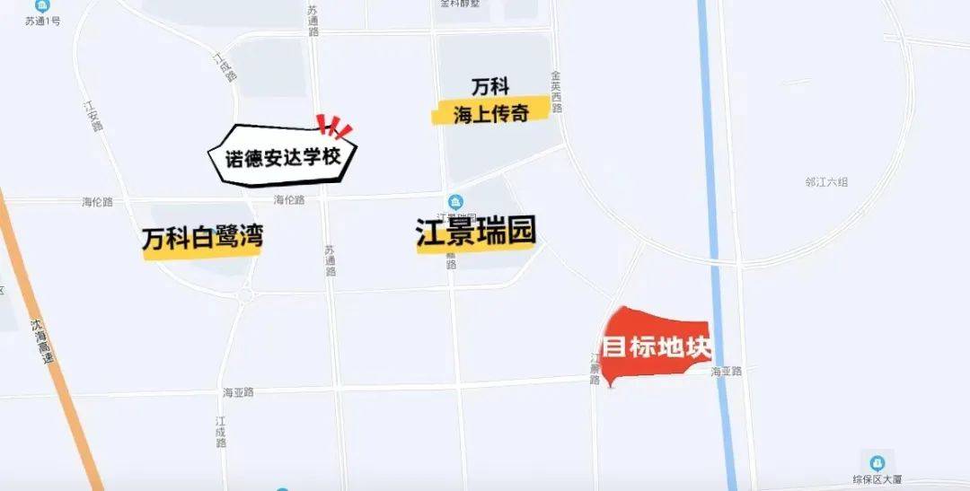 海门区cr22004地块地块位置:北海路北,狮山路西侧出让面积:47765㎡