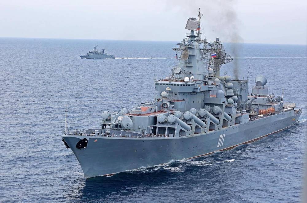俄罗斯最大导弹巡洋舰图片