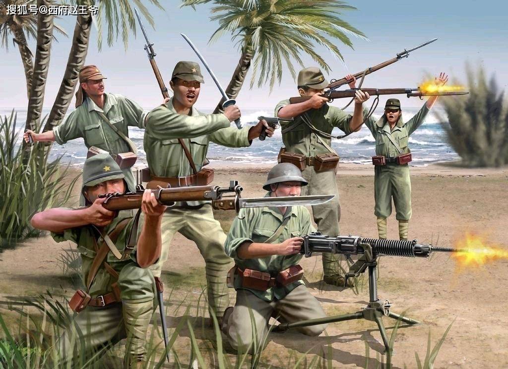 二战日军彩色图片