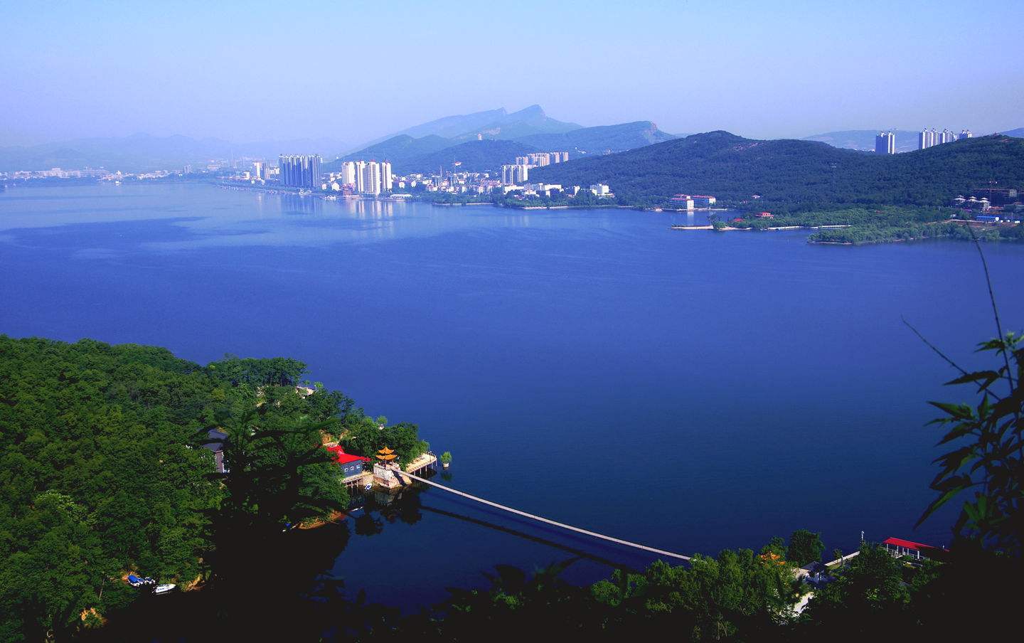 舞钢二郎山拓展训练基地_景区_河南省_旅游