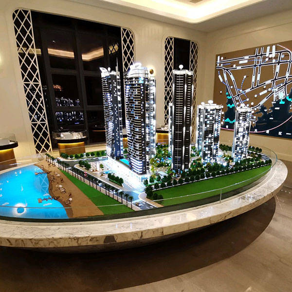 商业综合体建筑模型沙盘制作