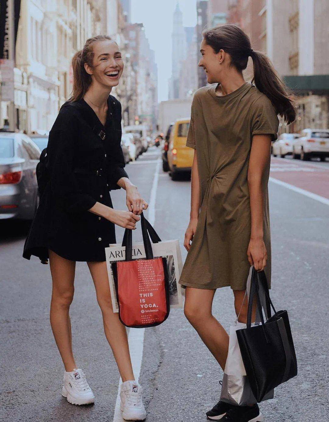 原创纽约街头女孩的美式复古搭配合集时髦洋气又新潮上身又美又飒