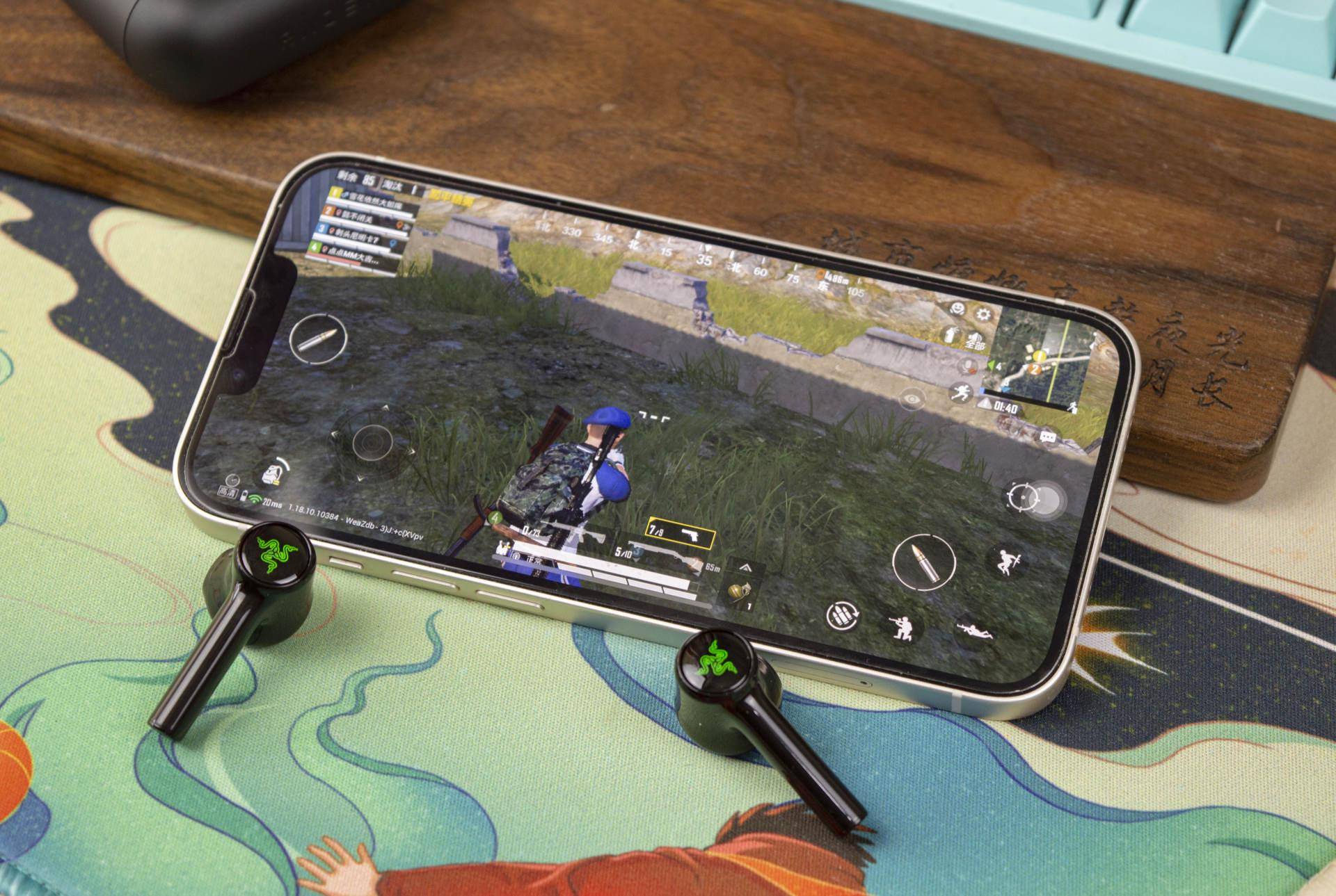 售价299雷蛇razer战锤狂鲨x真无线蓝牙耳机开箱