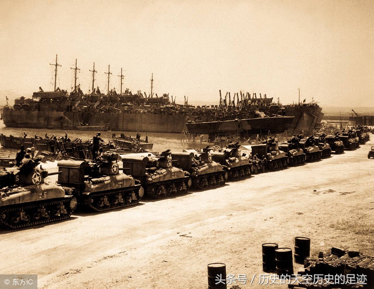 1945年莱茵河战役于利希战线,废墟城镇旁主干道神秘的坦克伏击者_德军