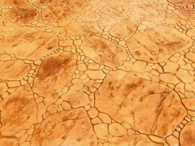 压模地坪多少钱一平方压模地坪材料价格