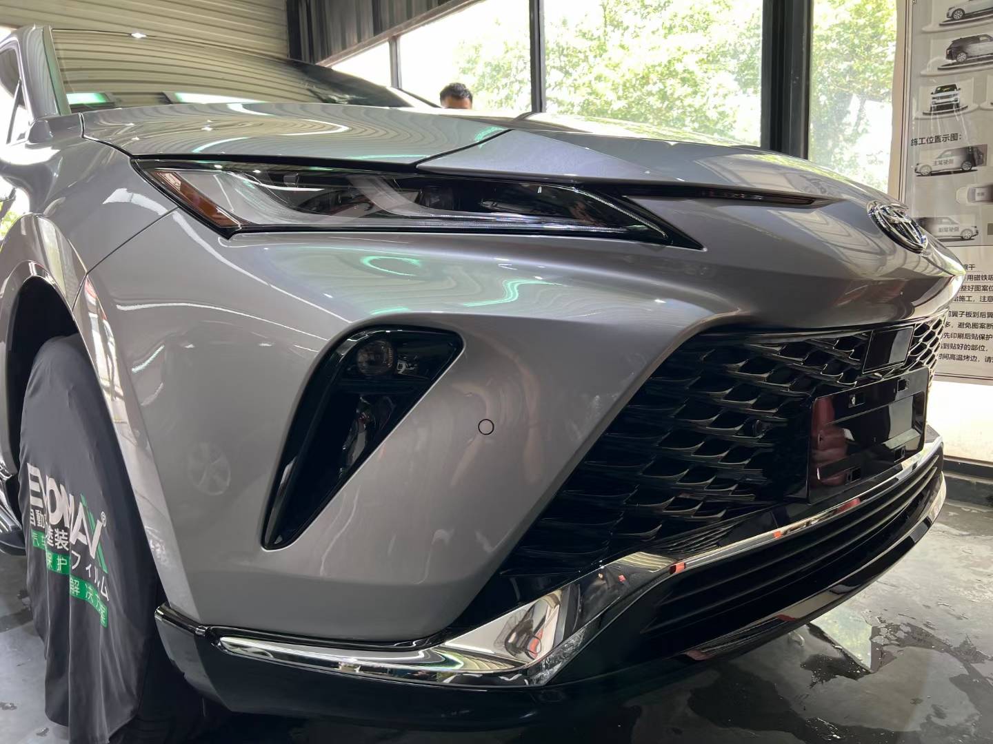 日本隐形车衣evomax易玛车膜隐形车衣(丰田威飒),英姿飒爽