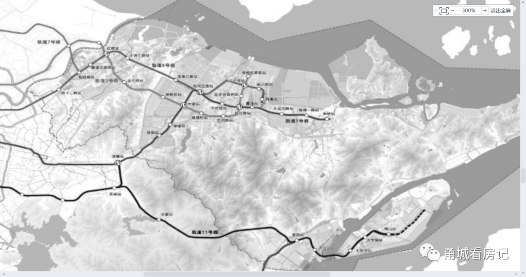 北侖地鐵規劃不得了芯港小鎮兼顧東部霞浦柴橋大榭等區域軌道出行服務