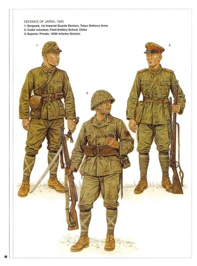 二战日军军服和单兵装备图册,和欧美比太过寒酸_步兵_一等兵_缅甸