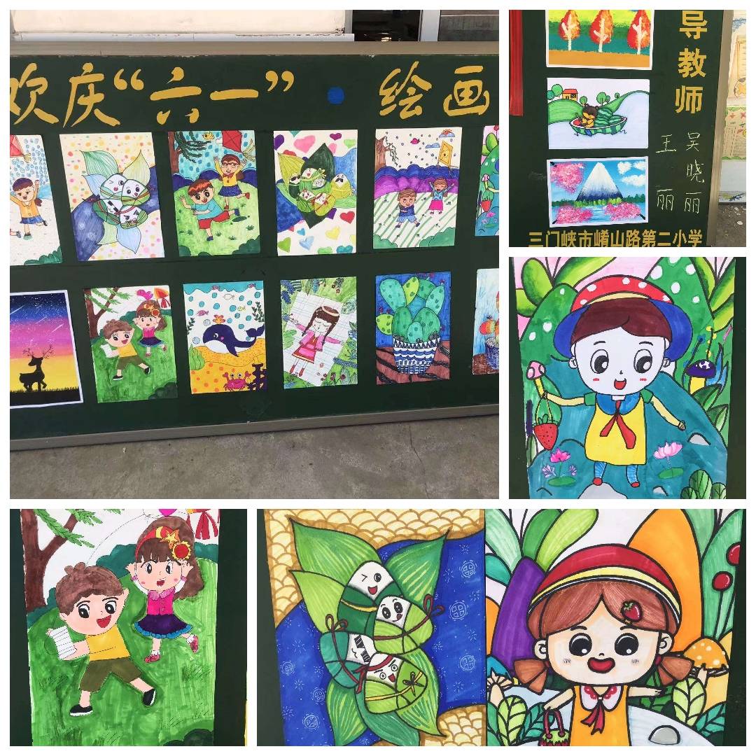 锻炼学生动手,动脑的能力,提升学生审美观,本学期学校绘画社团通过不