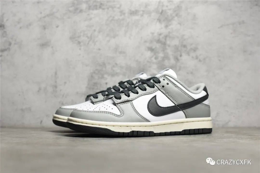 耐克nikedunklowsmokegreydior低帮小迪奥烟灰黑运动鞋