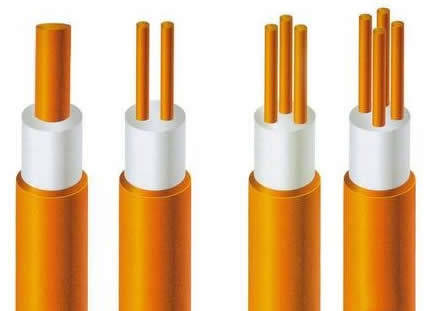 yttwy yttwv bttwy bttrz rttz btte柔性矿物绝缘电缆,采用矿物云母