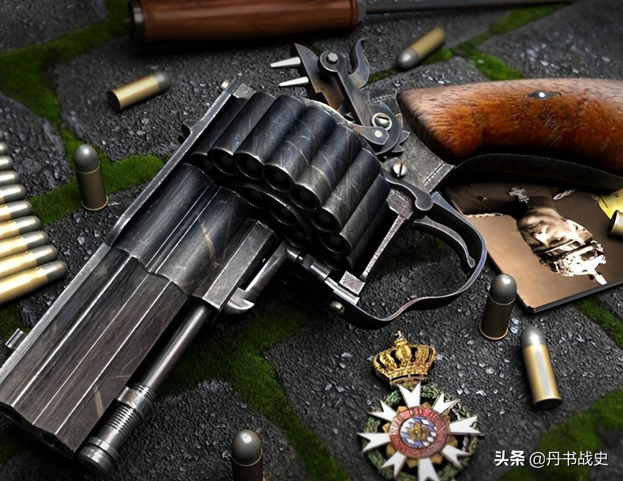 转轮手枪也能持久"突突",勒福舍20左轮手枪_枪膛_击锤_子弹