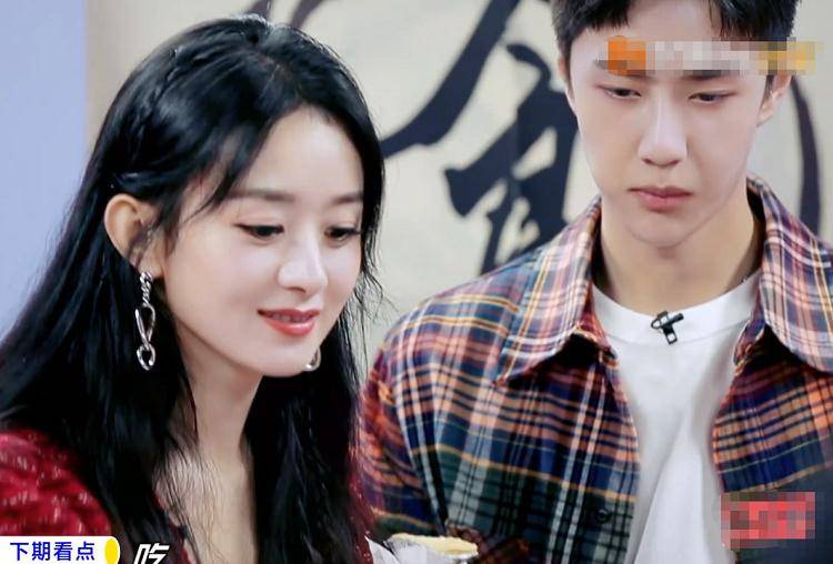 原创赵丽颖王一博同框录综艺两人相差10岁但站一起却cp感十足