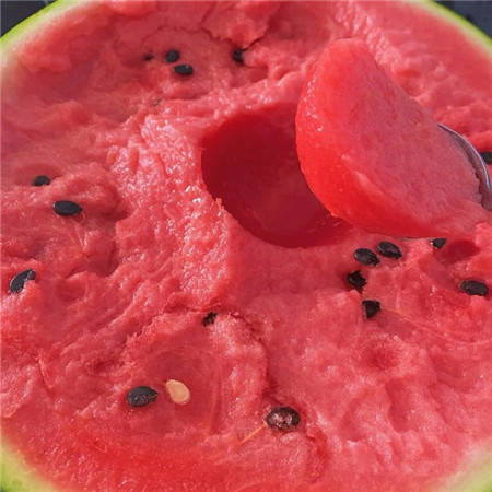 清甜爽口的好看西瓜图片2022夏天清爽的西瓜图片素材