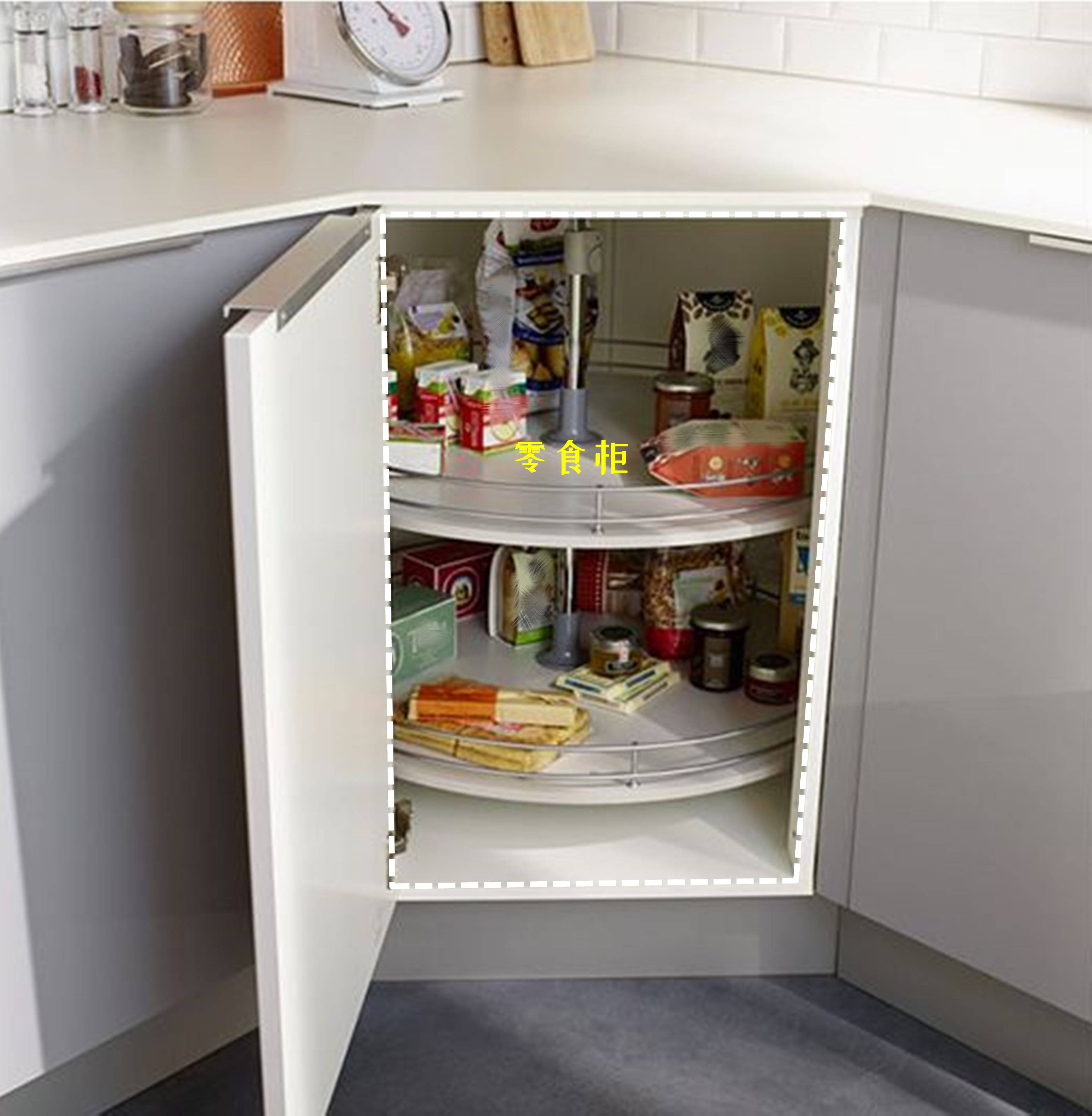 L型橱柜效果图介绍 教你完美打造L型小空间厨房