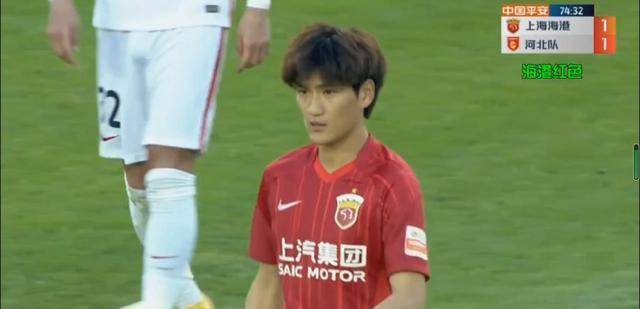原创             张受伤，进球后离开了比赛，陆、刘、上海海港队以2-1击败河北队
