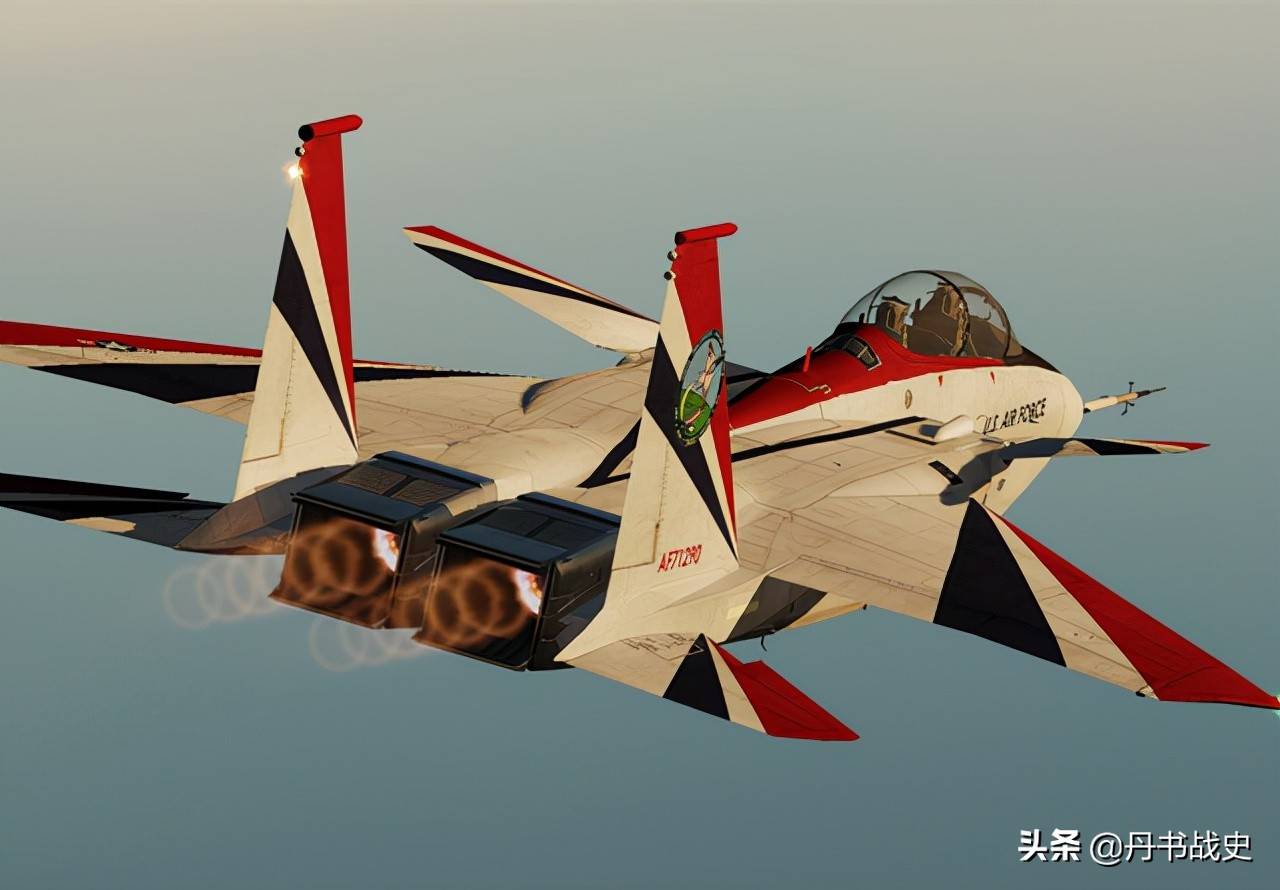 美国f-15b s/mtd短距起降战斗机,少见的美国鸭翼布局_发动机_飞机