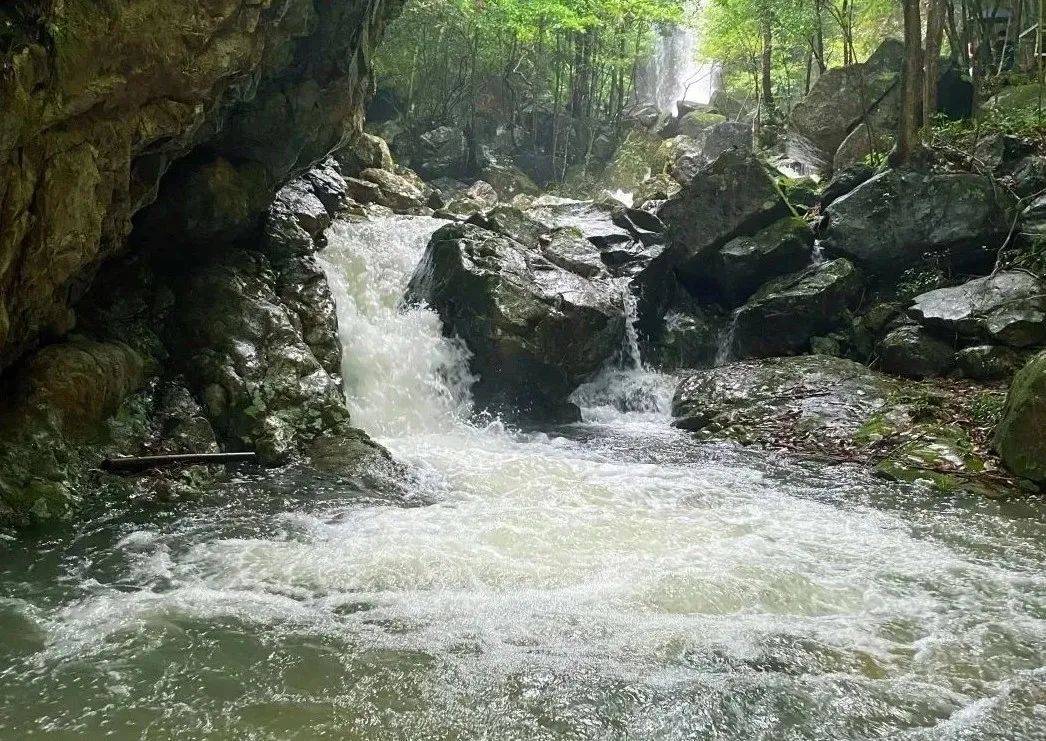 有生活快到尤溪镇七折潭山水之间消消暑
