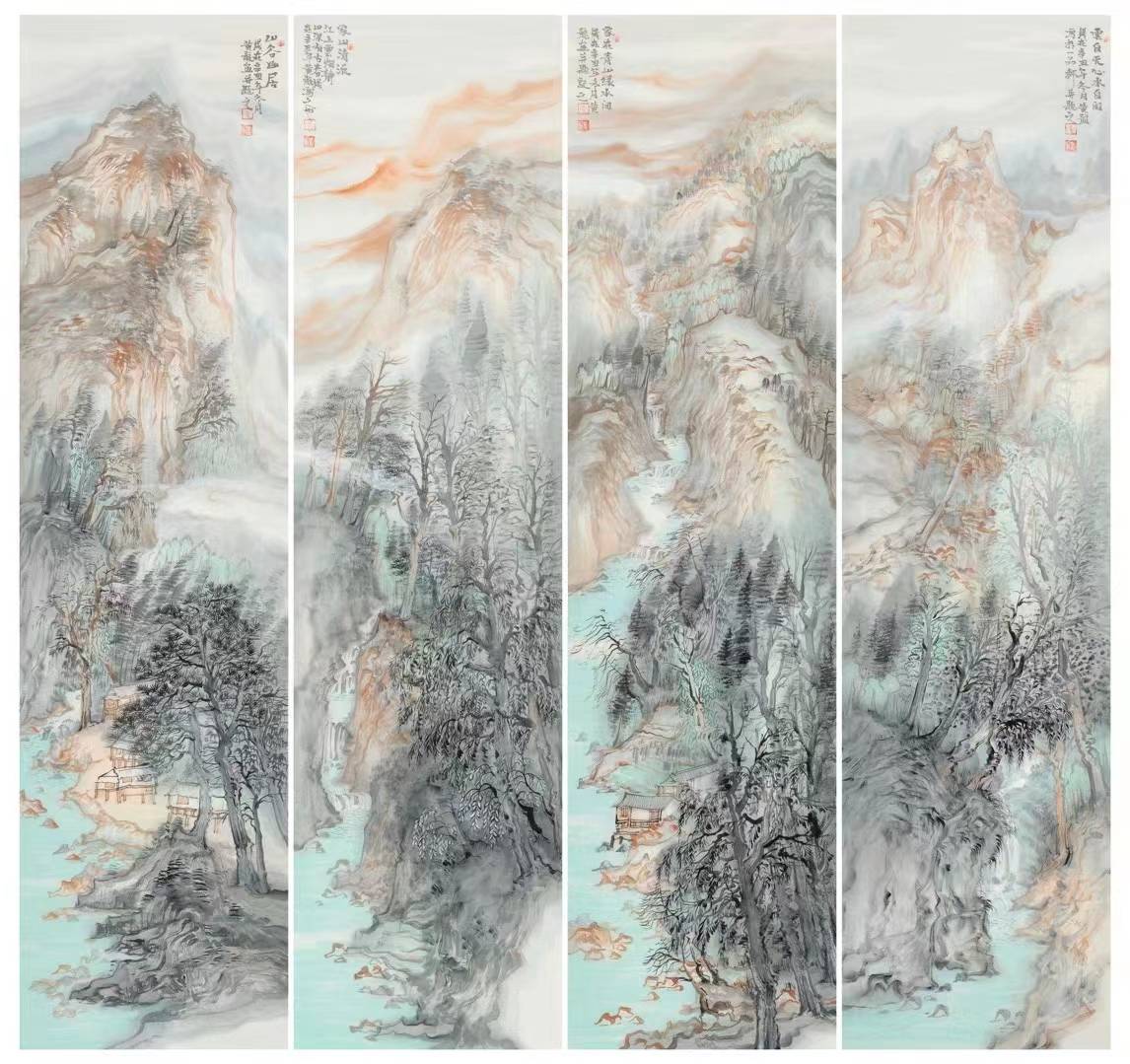 中美协画家黄龙