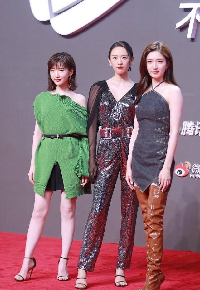 原创江疏影童瑶毛晓彤三十而已三美同台长相身材谁也不输谁