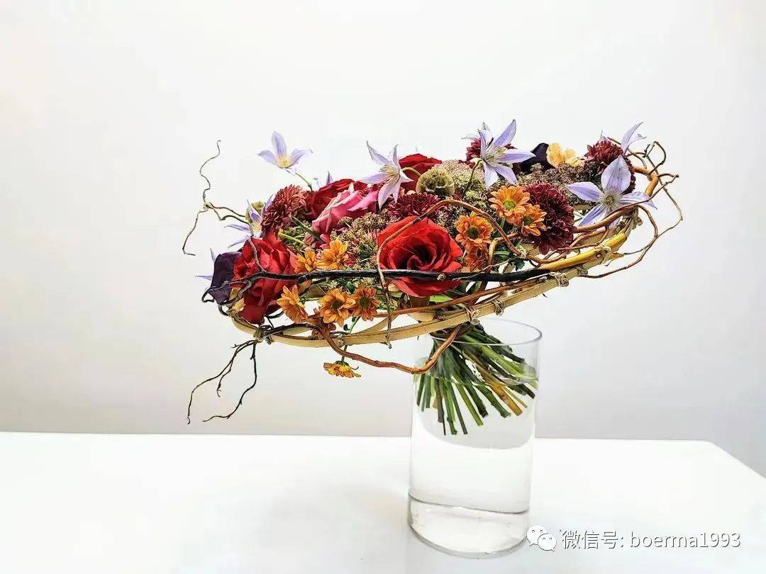 开启花艺魔法之门|架构花艺_作品_的设计_插花