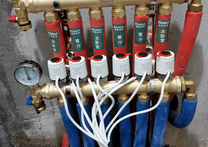 全套威能地暖紫金观邸隐蔽施工案例