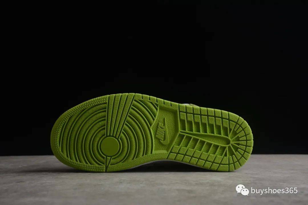Air Jordan 1 Mid &quot;Green Python&quot;AJ1白绿蛇纹 女款中帮复古篮球鞋 DV2959-113