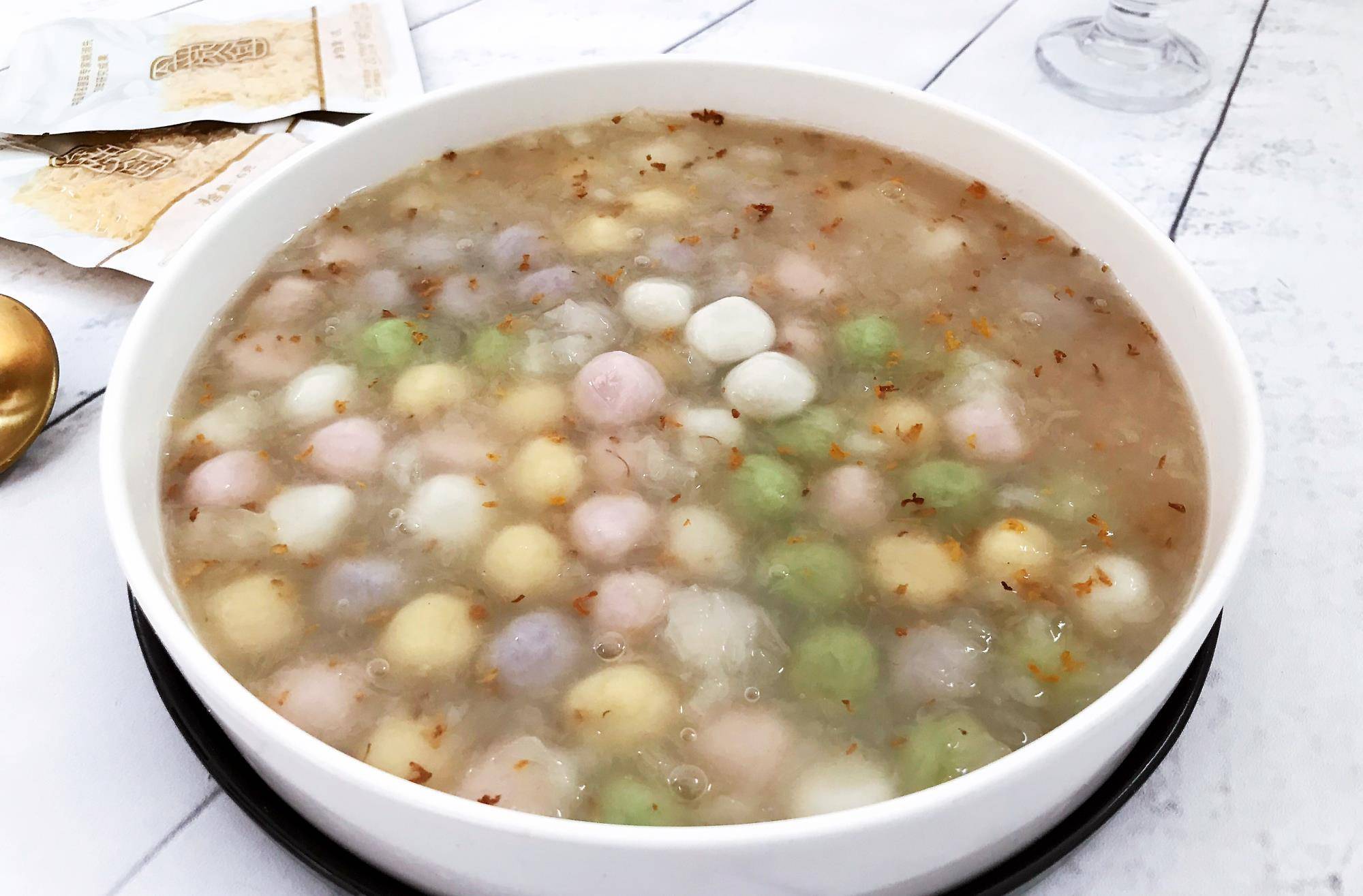 坚持每周煮1回,降秋燥解秋乏还美颜_银耳_面团_汤圆