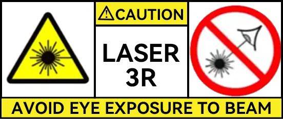 激光传感器产品上的laser2标识代表什么