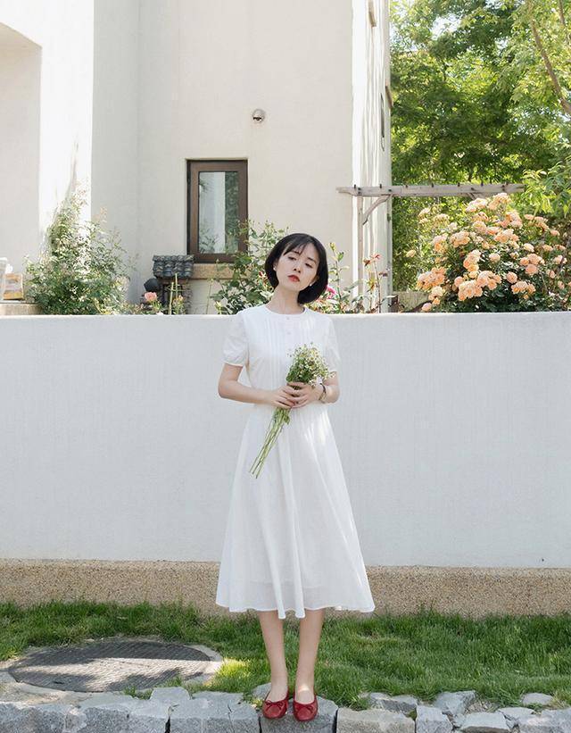 原创夏天如何穿出青春活力学学日系穿搭优雅减龄美的清新自然