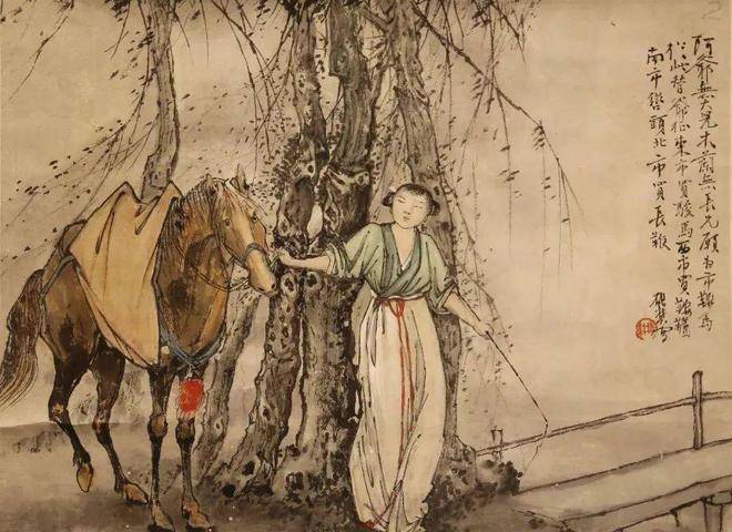 著名画家李耕的大写意人物国画,挥豪恣肆,摄人心魄_黄慎_齐白石_作品