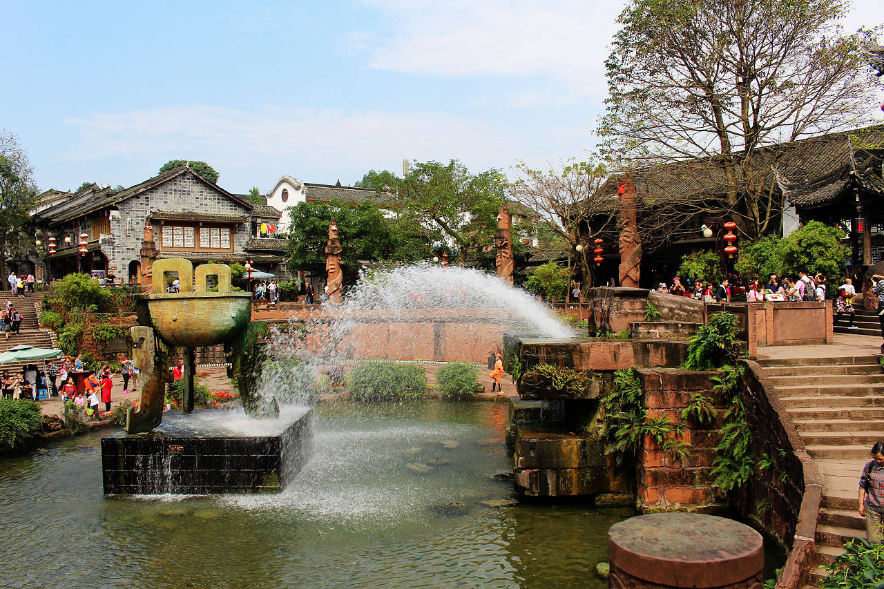 成都耍水胜地黄龙溪古镇亲子遛娃企业团建必选