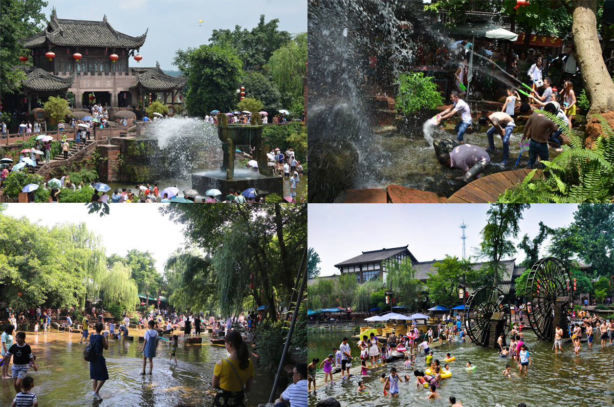 成都耍水胜地黄龙溪古镇亲子遛娃企业团建必选