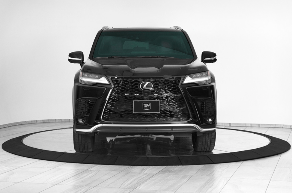 "黑武士"再升级,防弹版雷克萨斯lx600曝光,搭3.