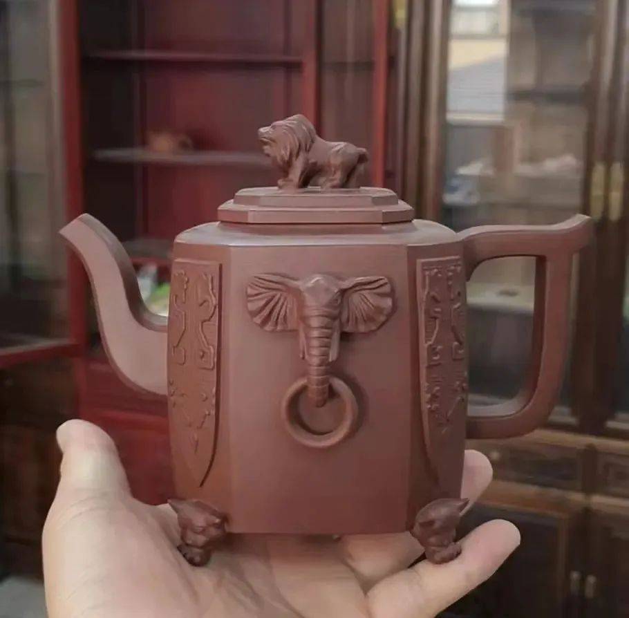 紫砂王朝朱可心传人赵辉泥料盛宴高端礼器