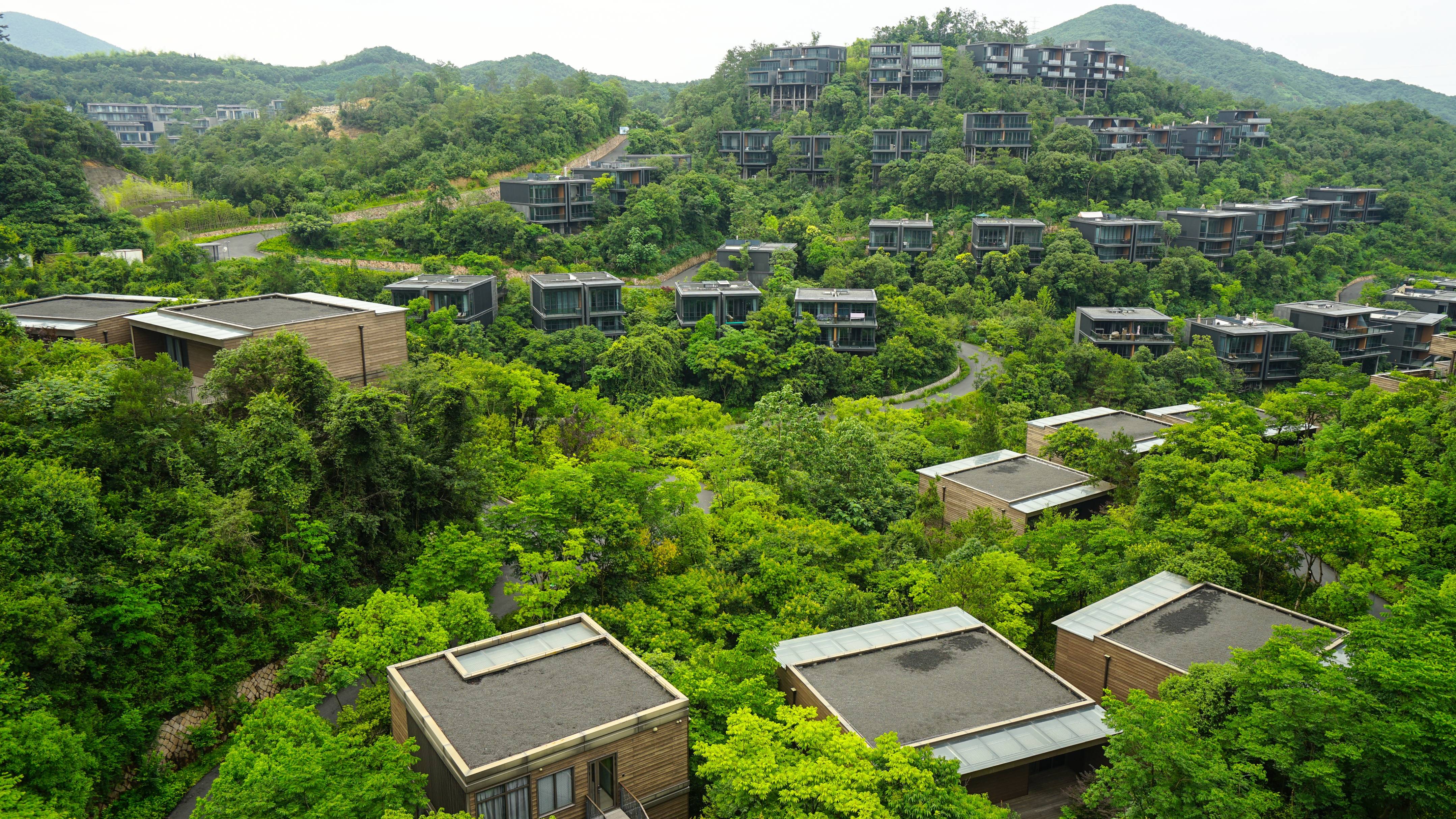 跟着跑男游莫干山,打卡同款郡安里度假酒店