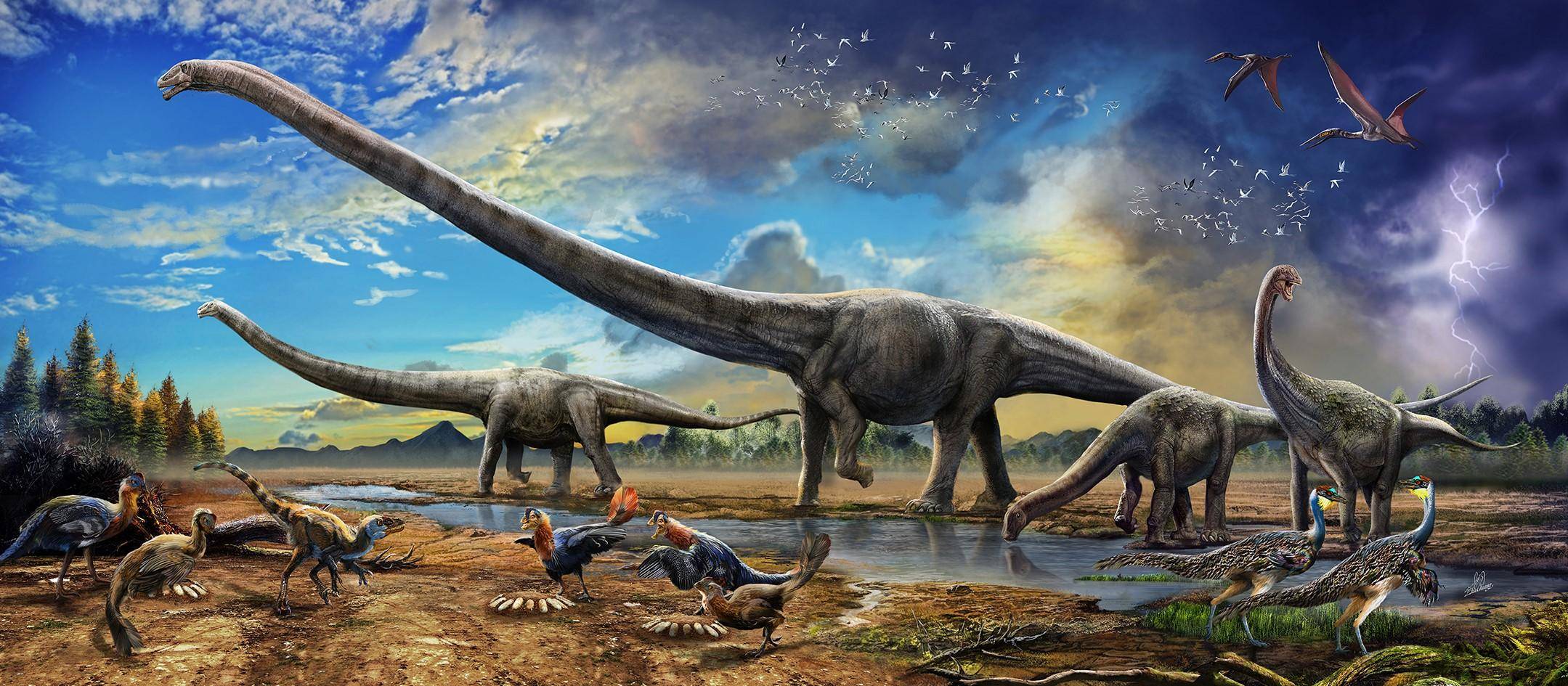 听说过吗远古时代海石湾的恐龙故事