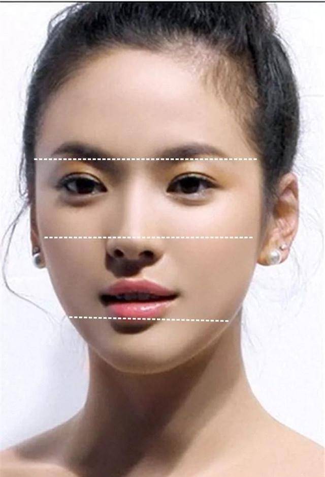 女明星_少女时期_五官