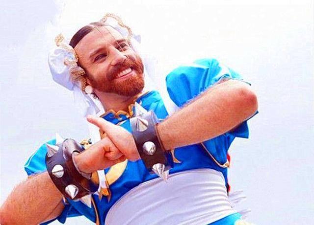 六个版本的"春丽cos","神还原"当属程潇,成龙之后再无春丽_黄明昊